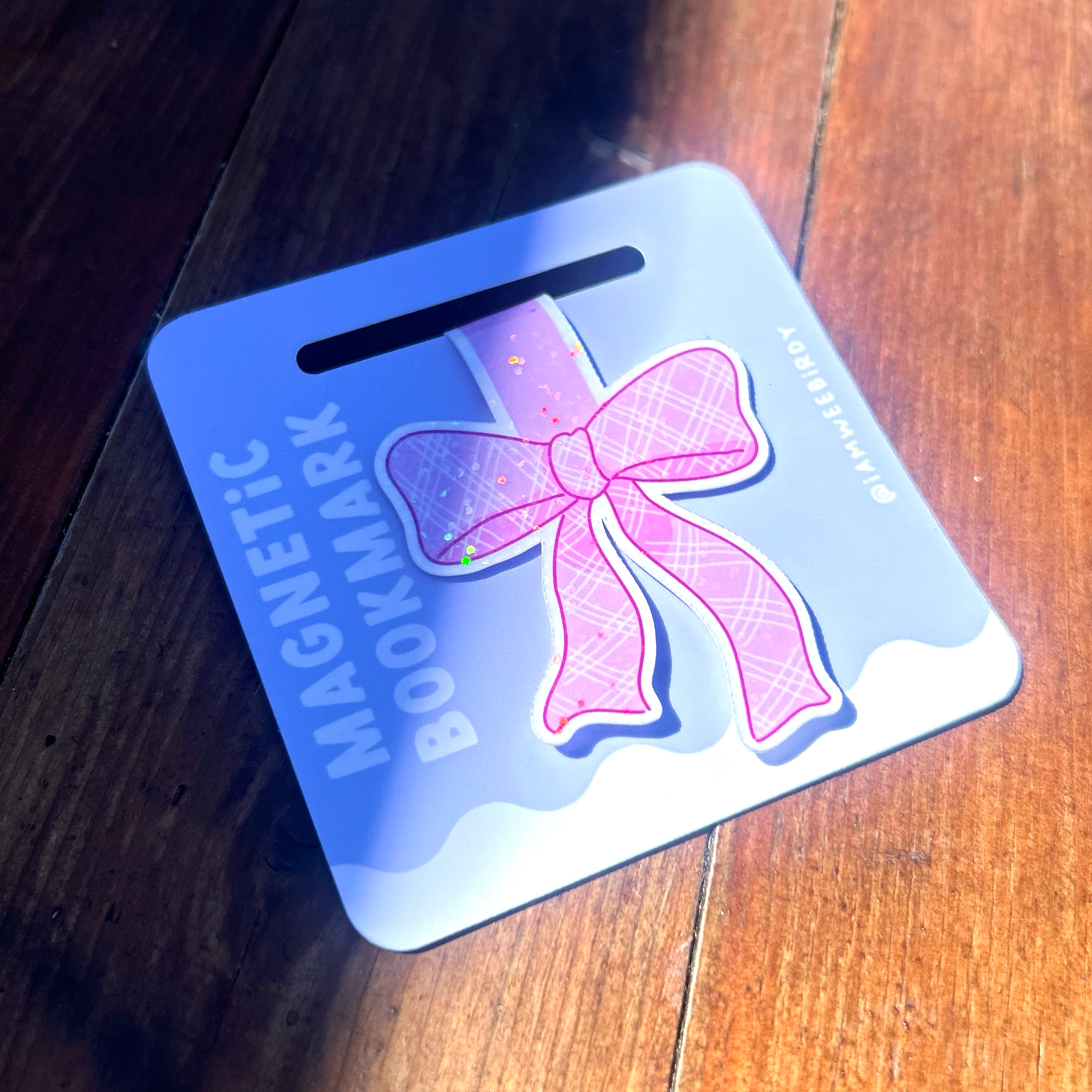 Coquette Bow Magnetic Bookmark