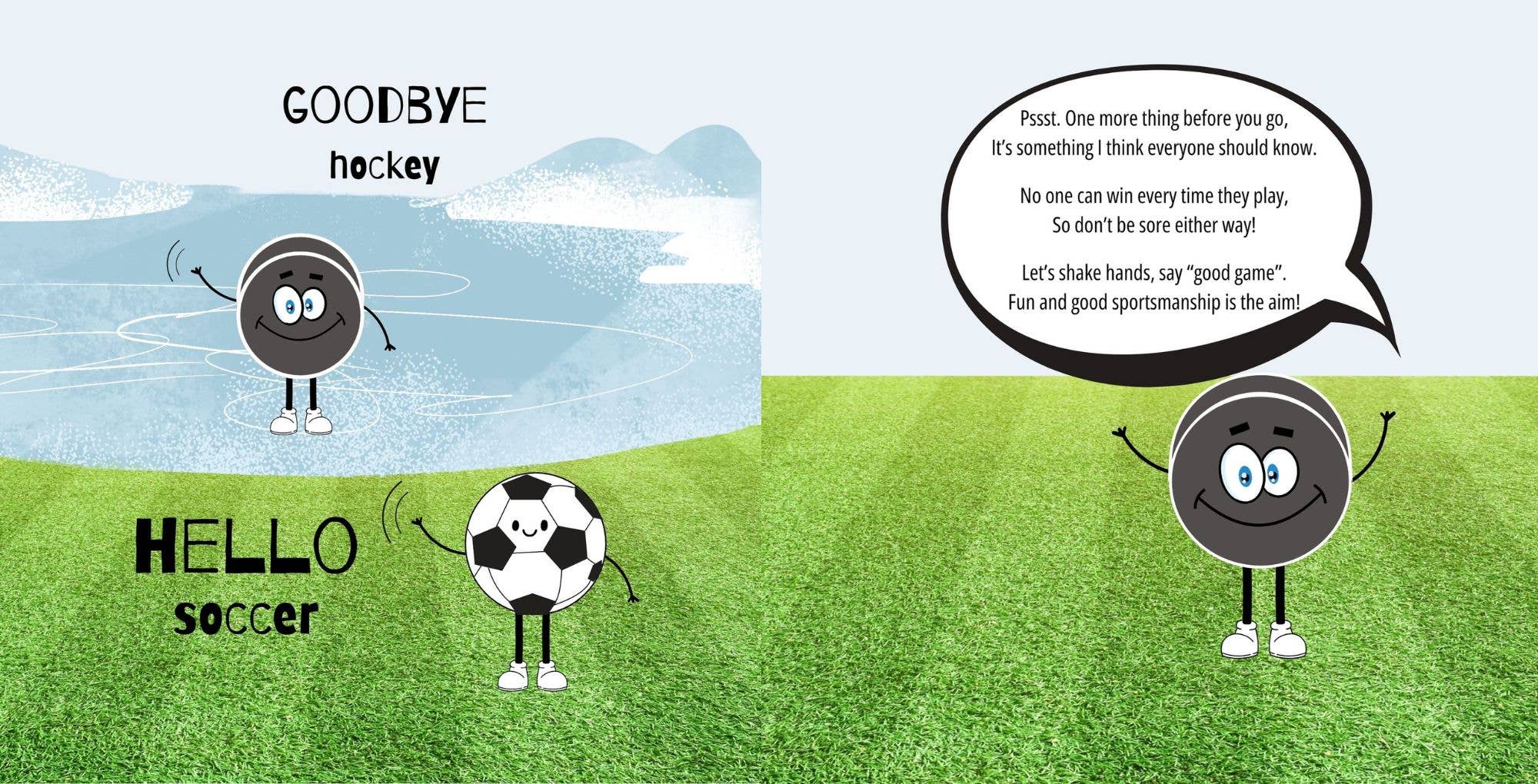 Hello Hockey | Hockey Books for Babies | Sports Baby Books