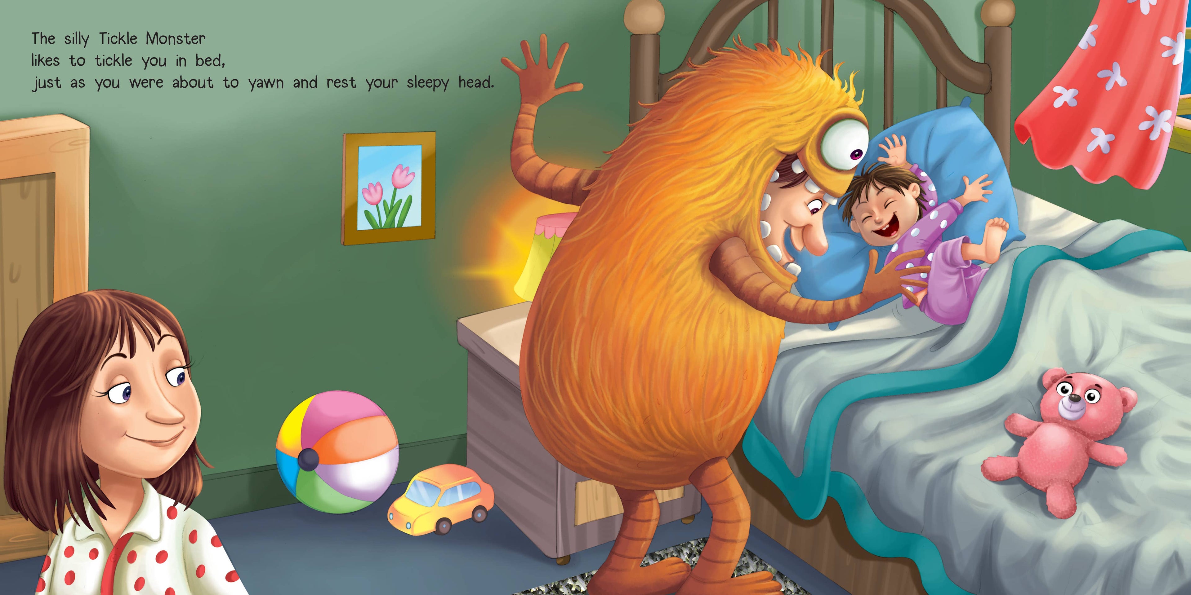 Tickle Monster 9x9 board book