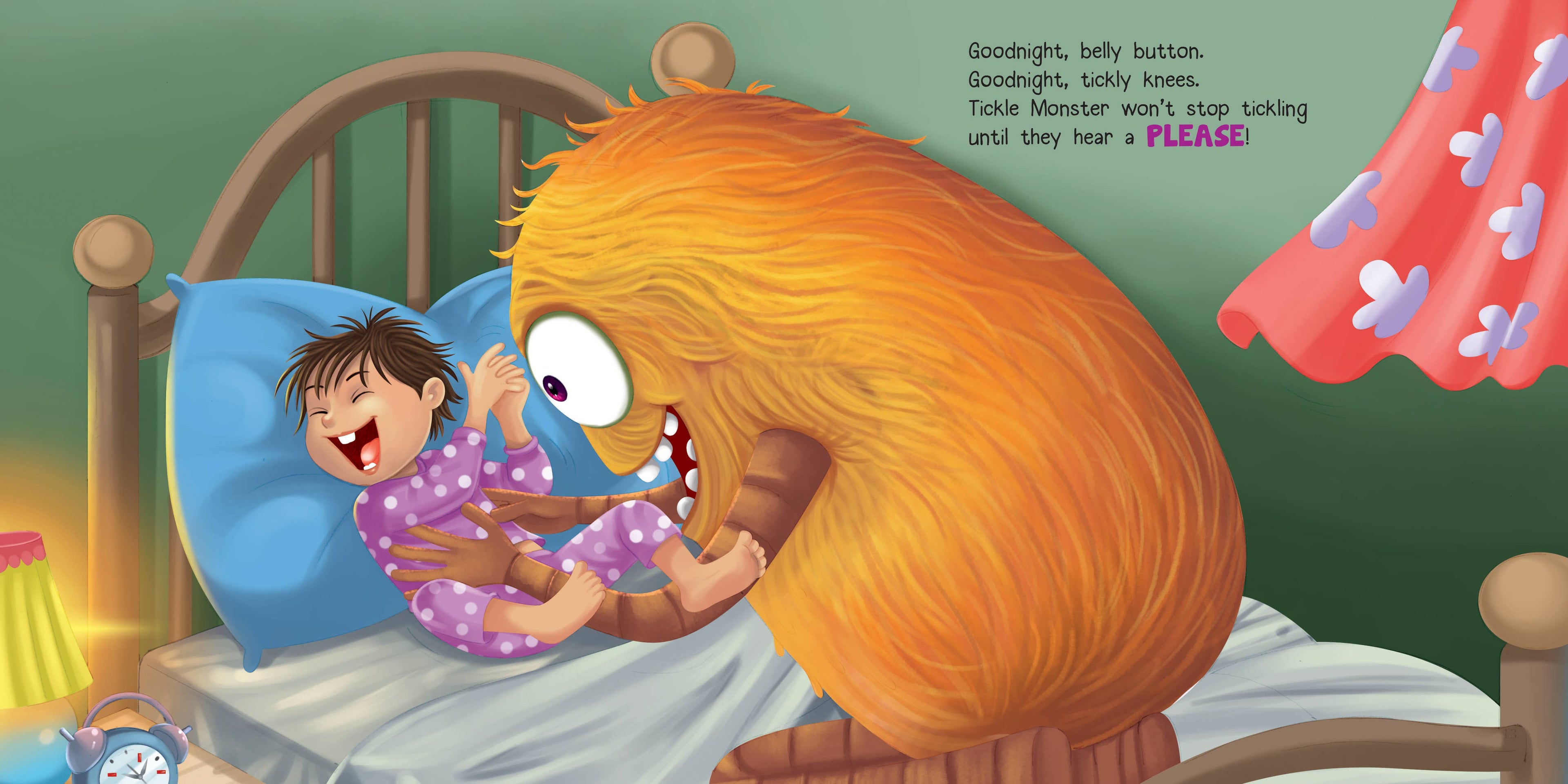 Tickle Monster 9x9 board book