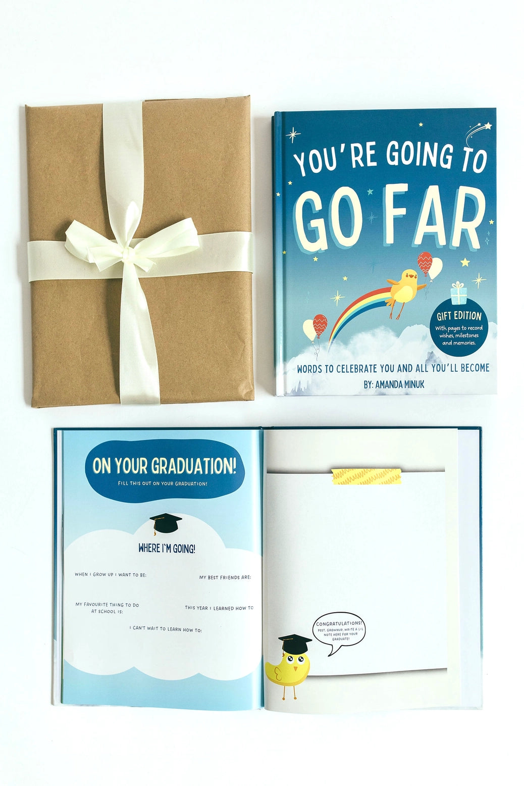 You're Going To Go Far- Gift For Baby Shower & Graduation