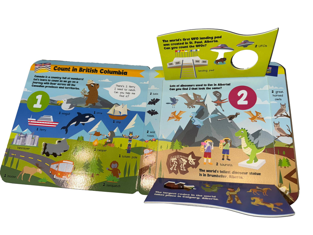 Canada 123 Fun Flaps (an interactive lift-the-flaps book)