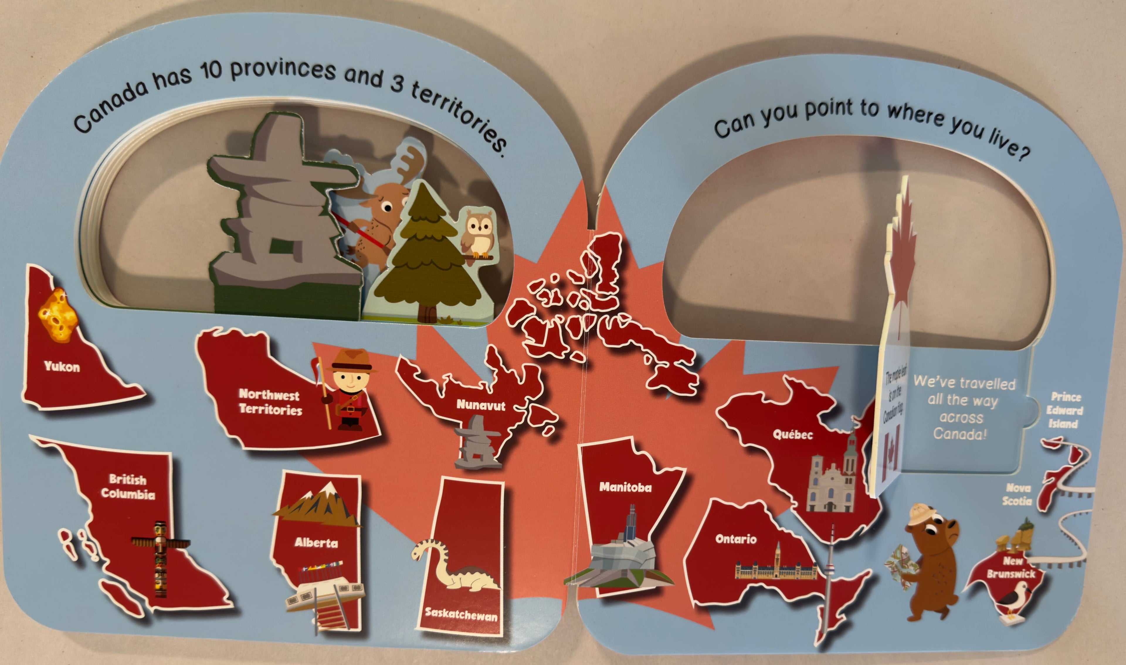 Oh, Canada! Look and Find Lift-the-Flap