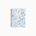Blue Garden Notebook | Spiral Lined Notebook