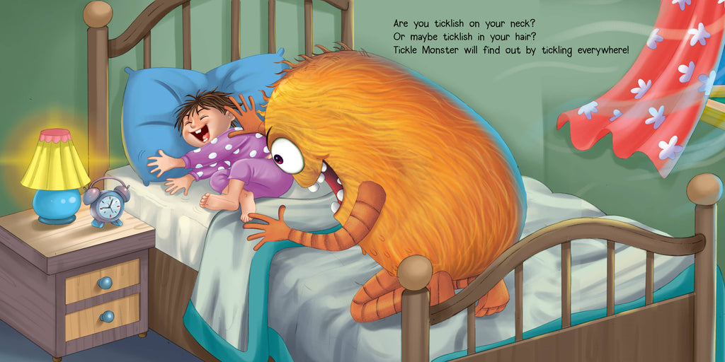 Tickle Monster 9x9 board book
