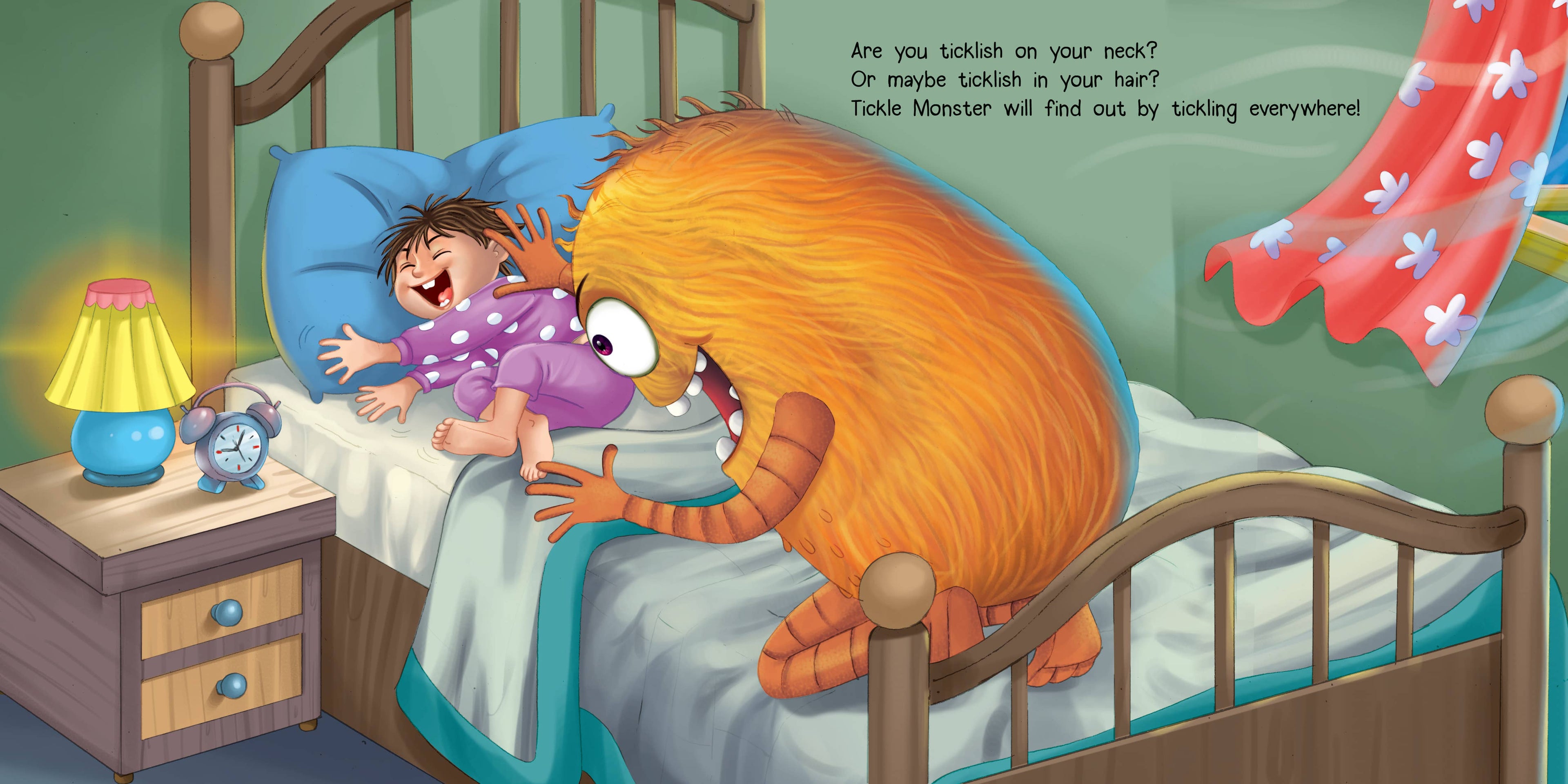 Tickle Monster 9x9 board book