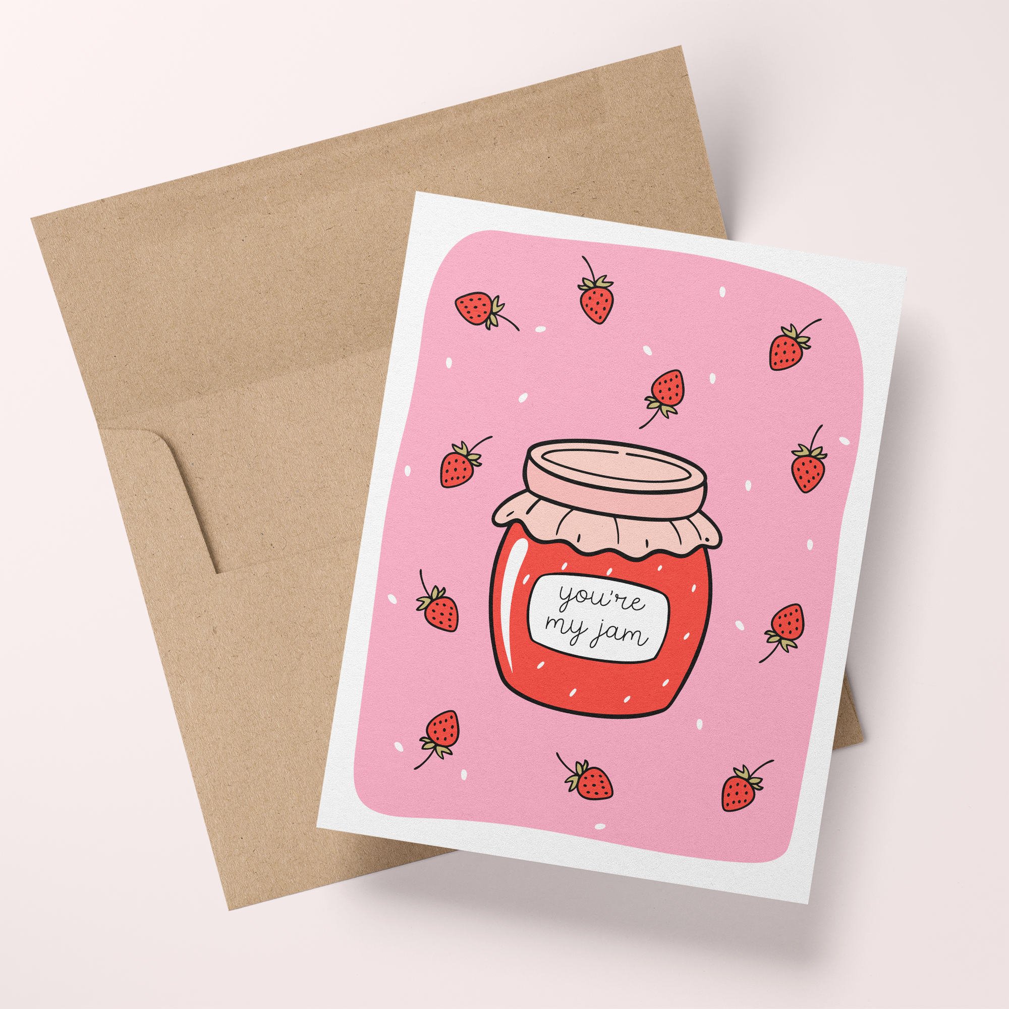 You're My Jam Sweet & Funny Greeting Card