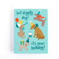 Kids Dog Birthday Card