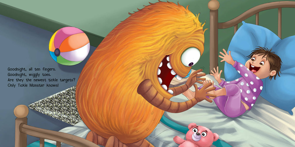 Tickle Monster 9x9 board book