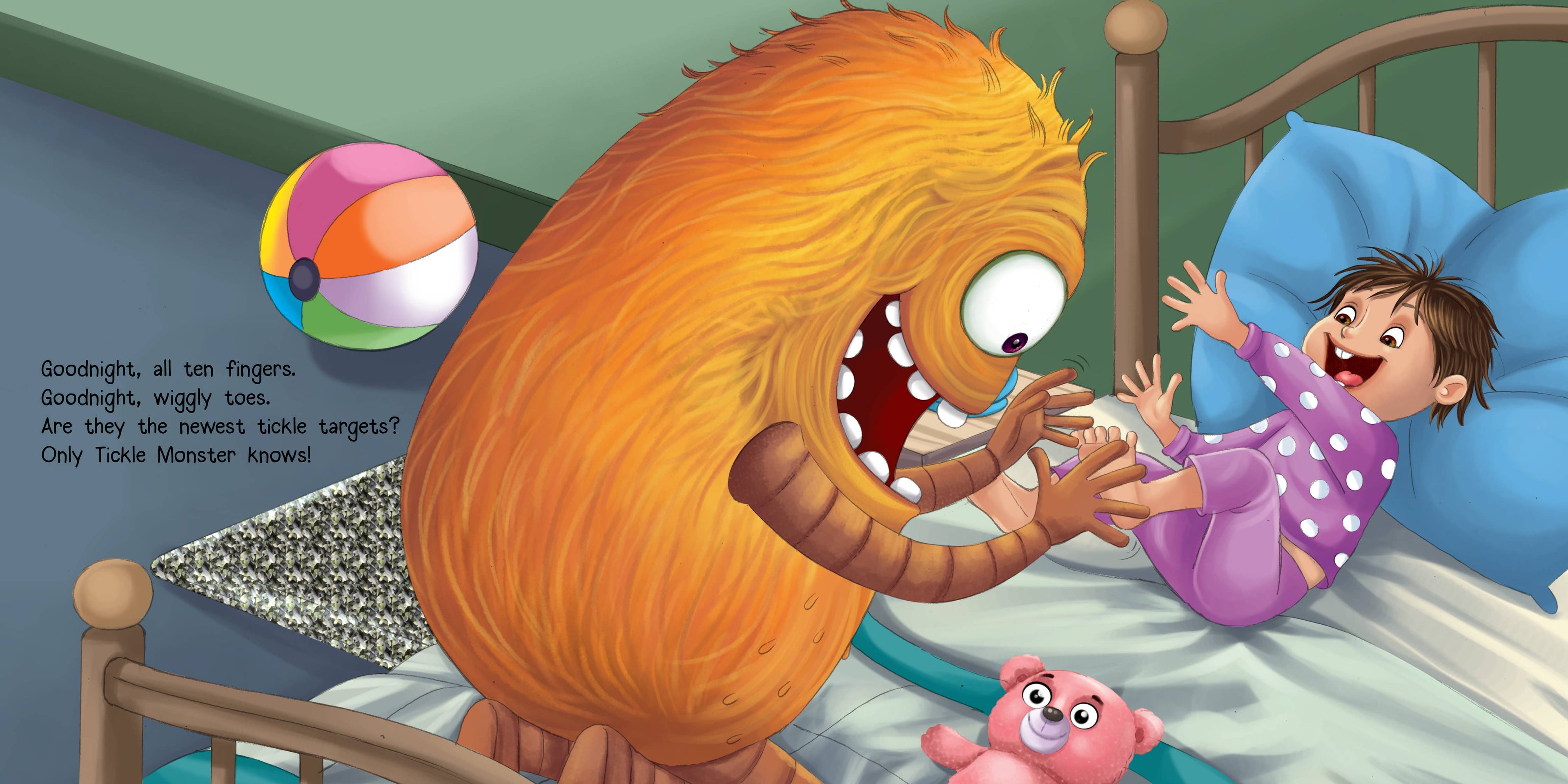 Tickle Monster 9x9 board book