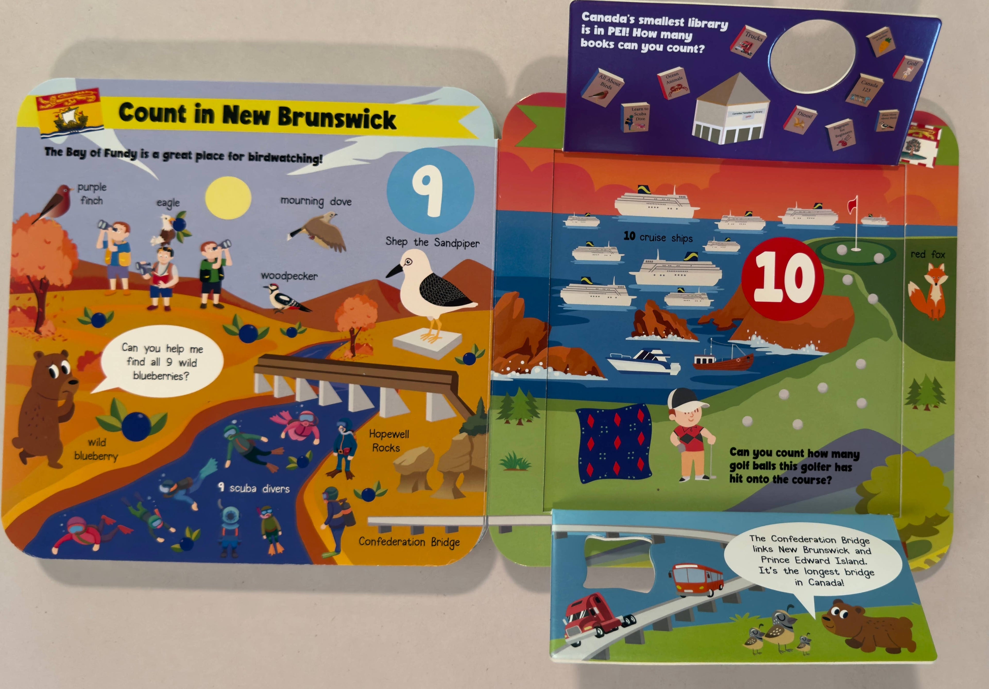 Canada 123 Fun Flaps (an interactive lift-the-flaps book)