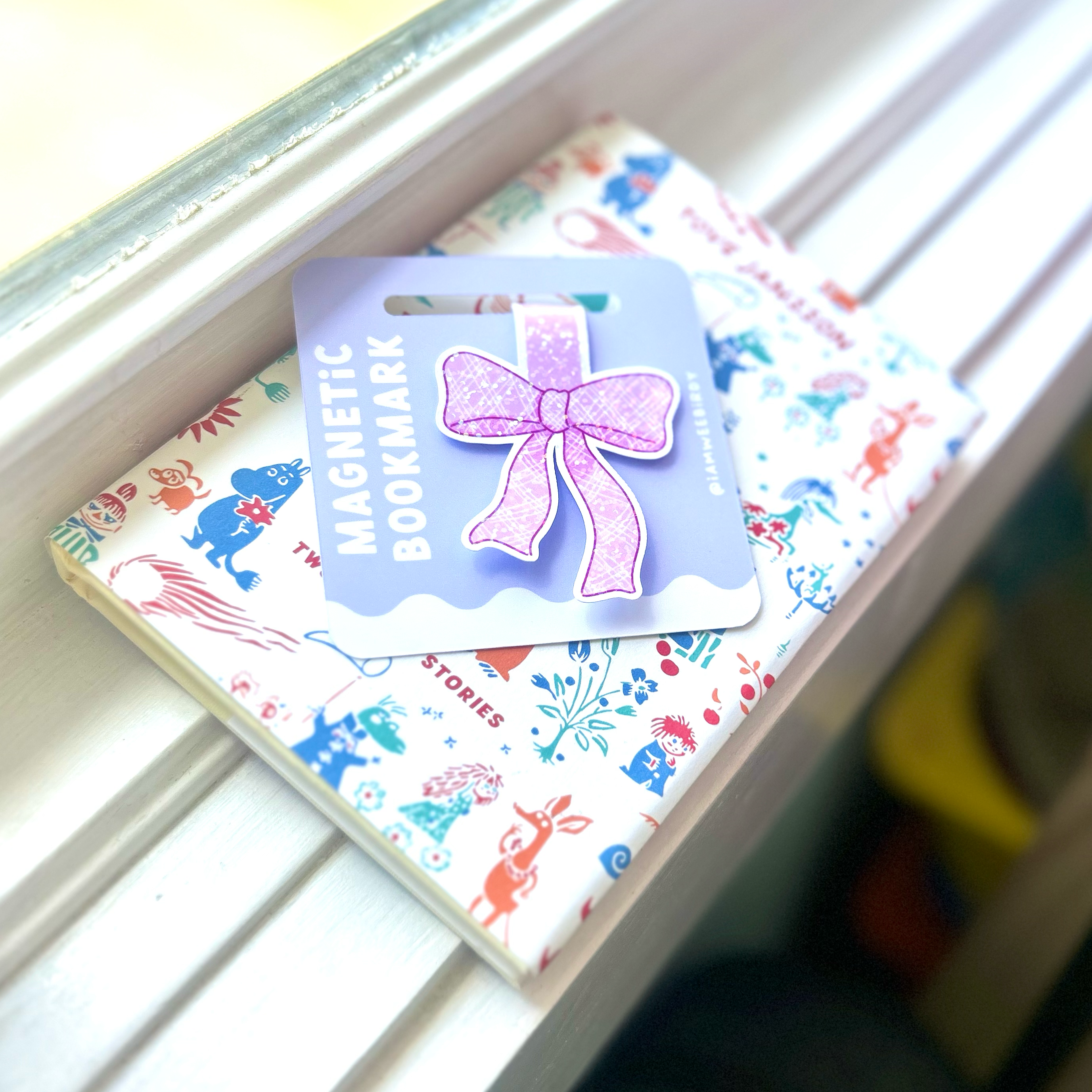 Coquette Bow Magnetic Bookmark