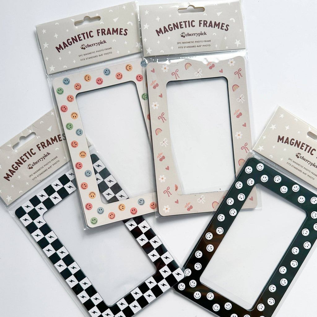Magnetic Photo Frames (2-Pack): Bows