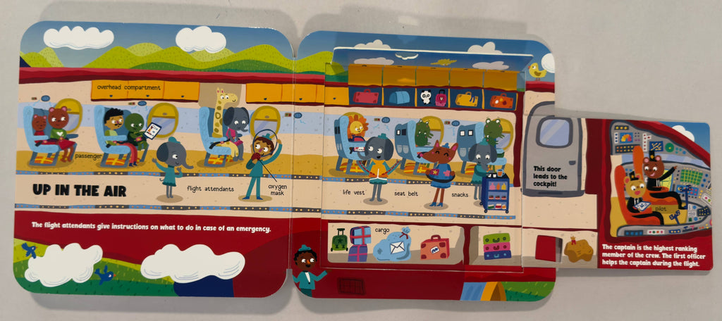 Planes Fun Flaps (a chunky lift-the-flaps board book)