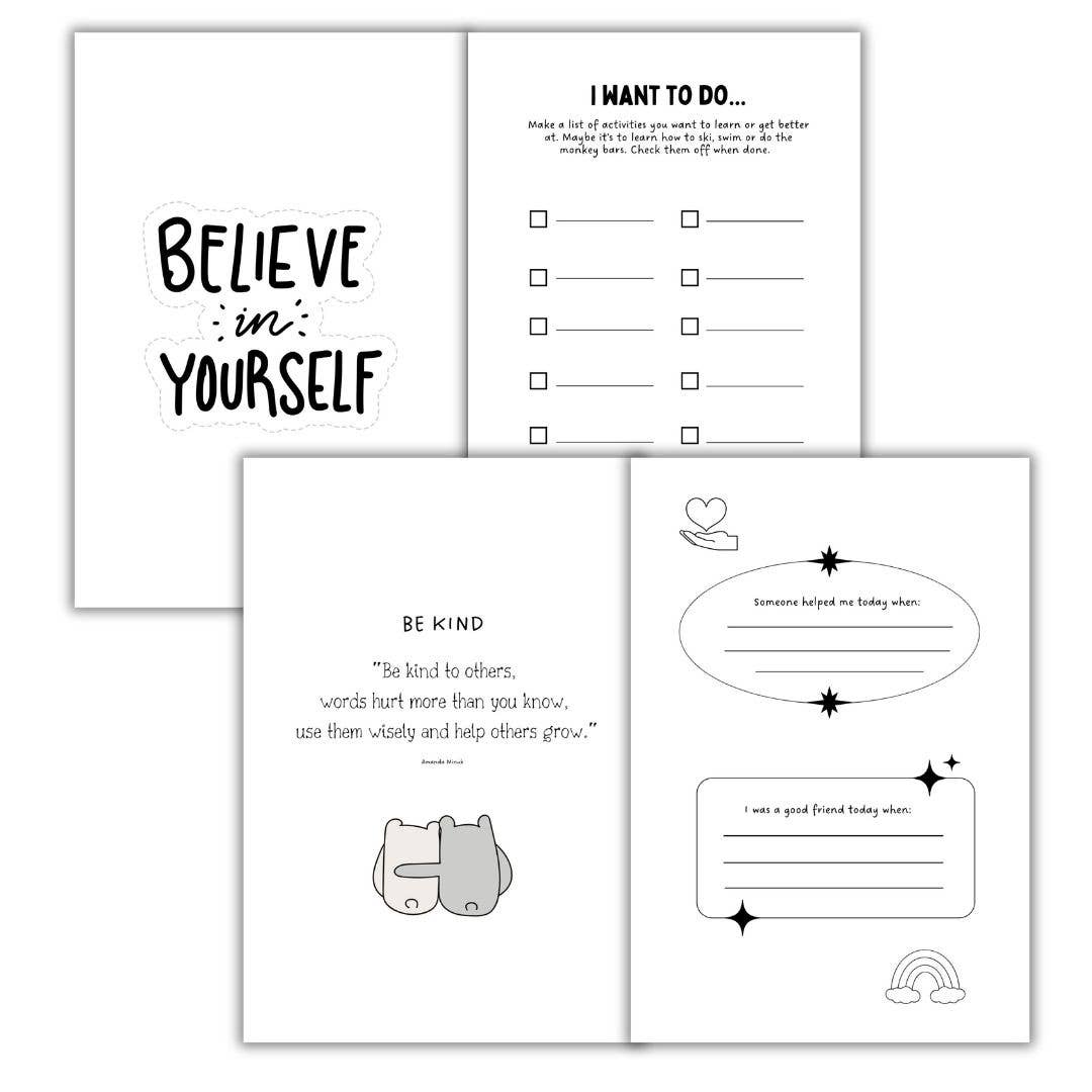 Big Feelings & Bright Moments | A Gratitude Journal For Kids