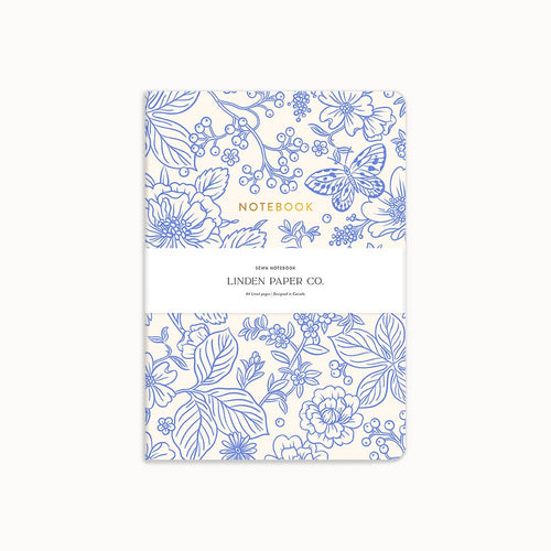 Blue Garden | Sewn Notebook