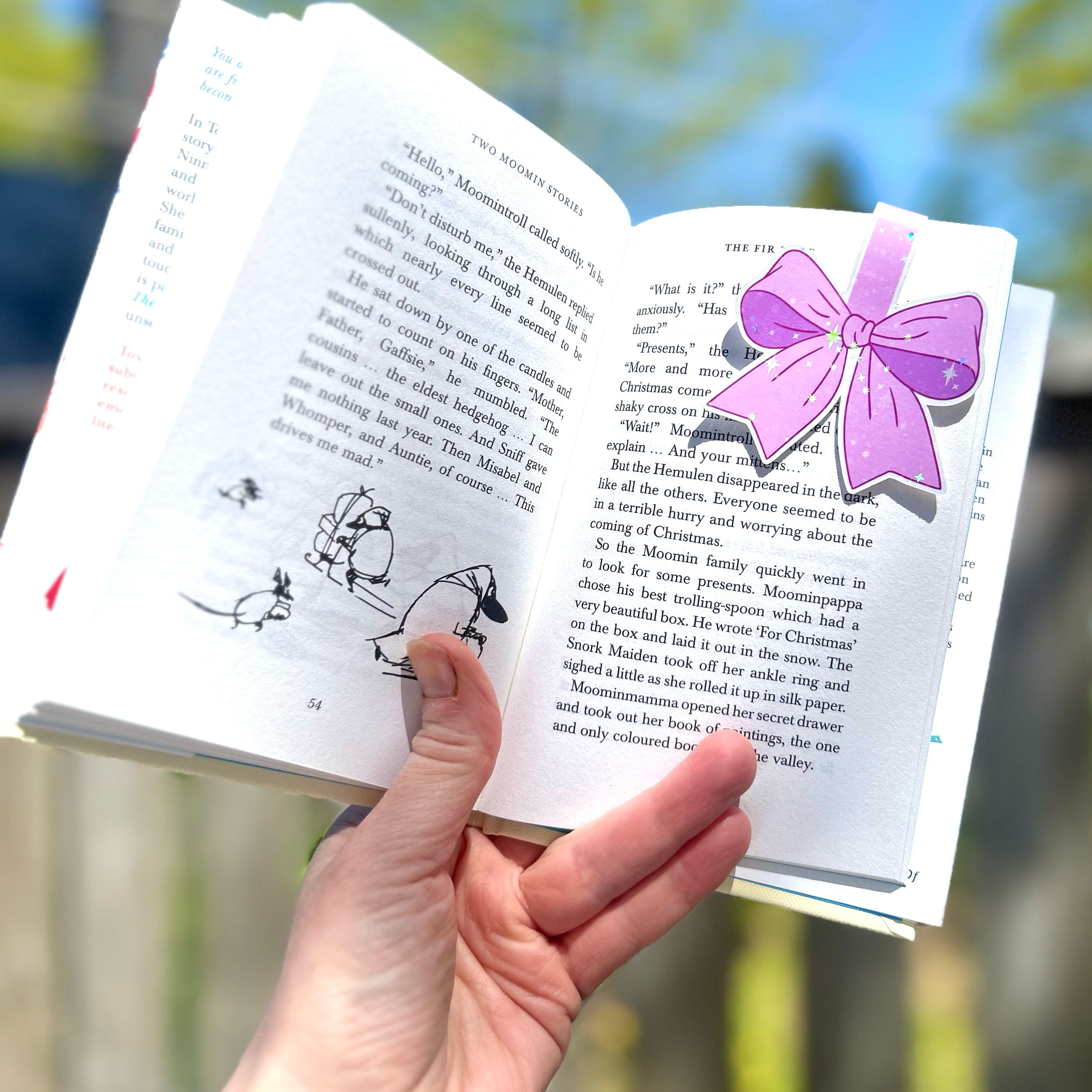 Set of 3 Coquette Bow Magnetic Bookmarks