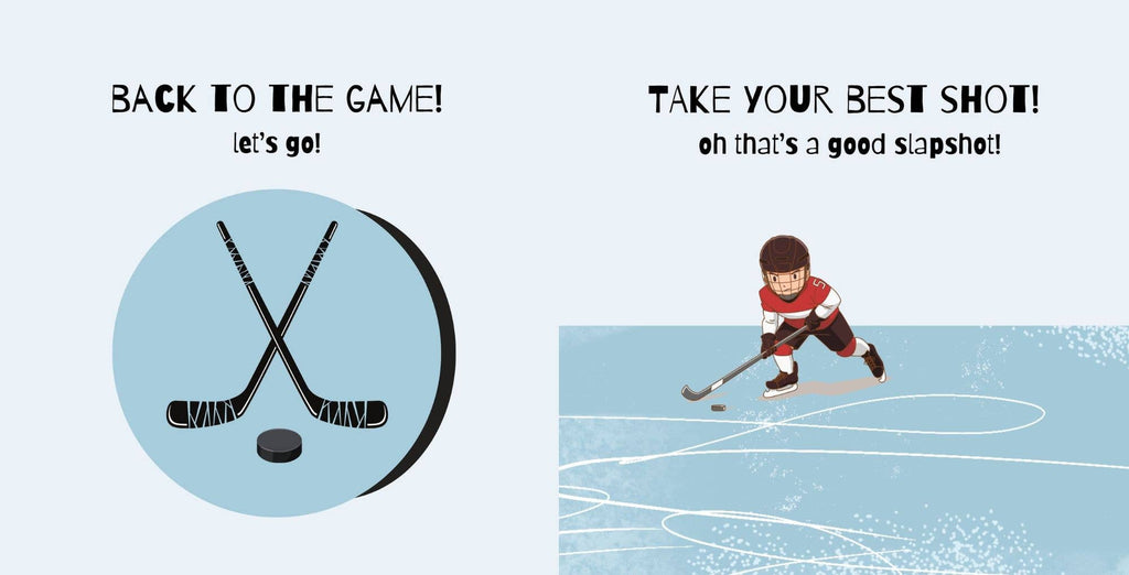 Hello Hockey | Hockey Books for Babies | Sports Baby Books