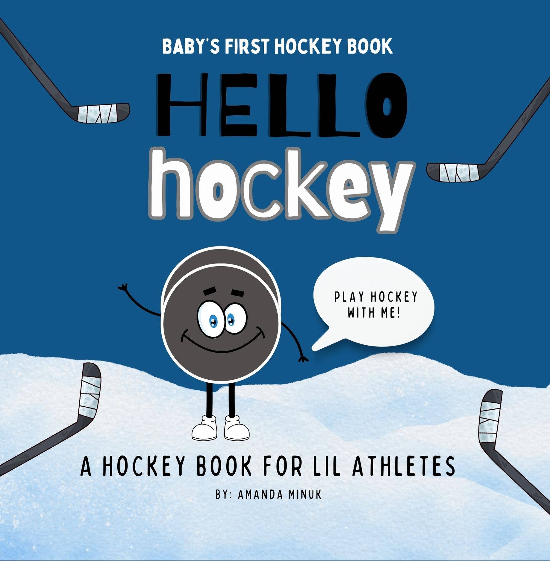 Hello Hockey | Hockey Books for Babies | Sports Baby Books