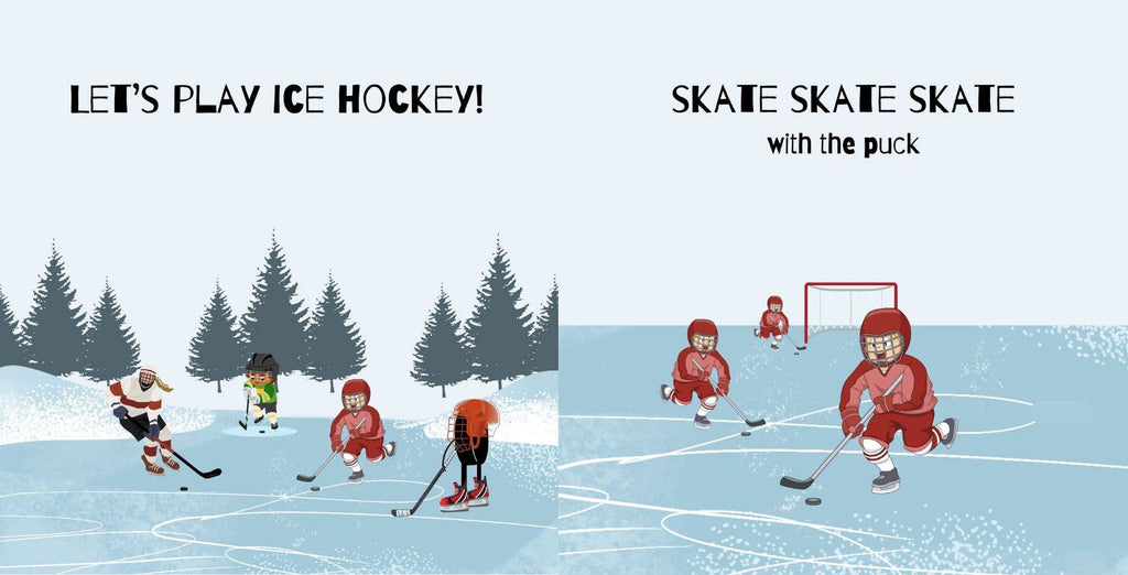 Hello Hockey | Hockey Books for Babies | Sports Baby Books
