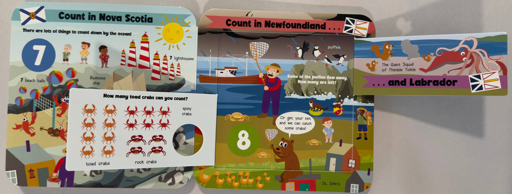 Canada 123 Fun Flaps (an interactive lift-the-flaps book)