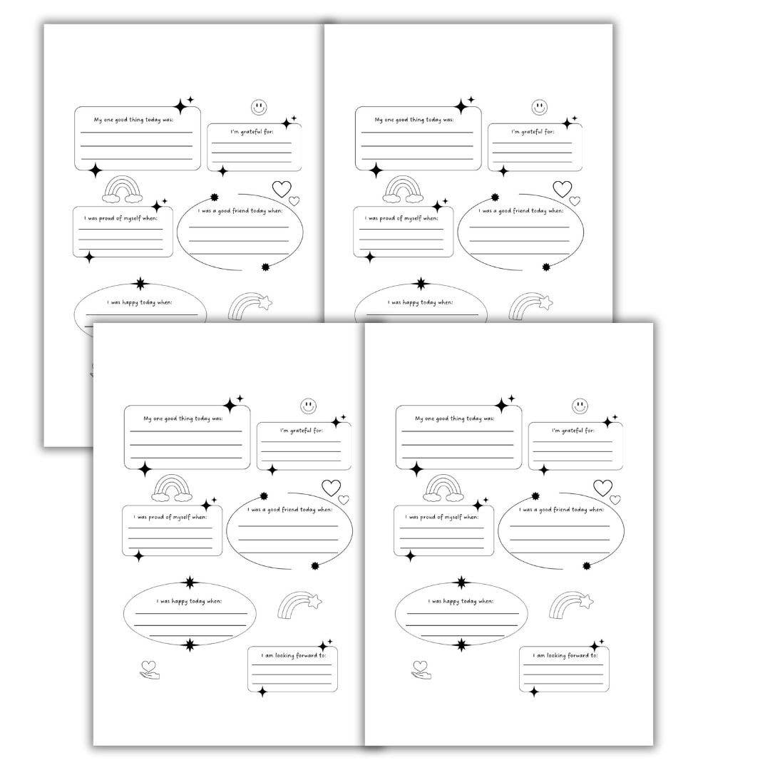 Big Feelings & Bright Moments | A Gratitude Journal For Kids