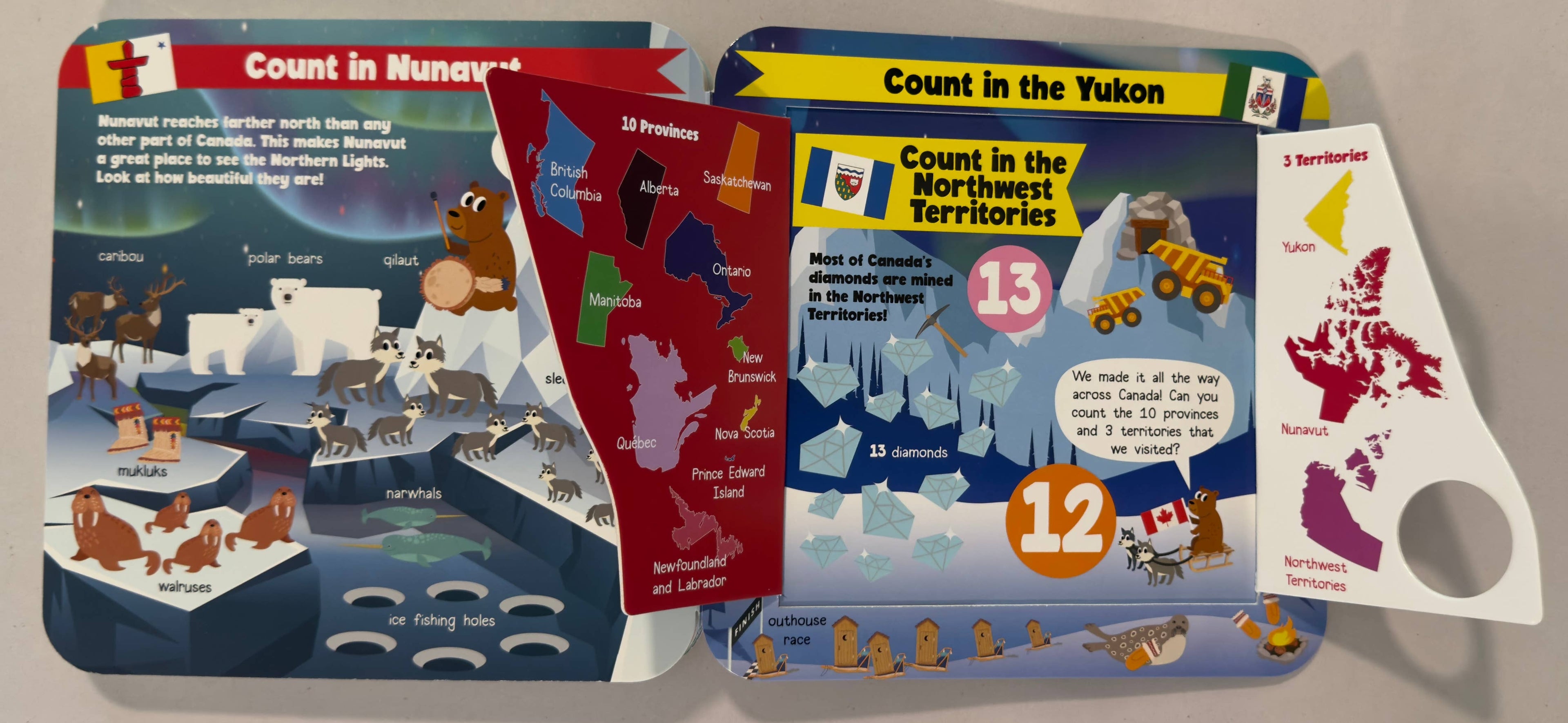 Canada 123 Fun Flaps (an interactive lift-the-flaps book)