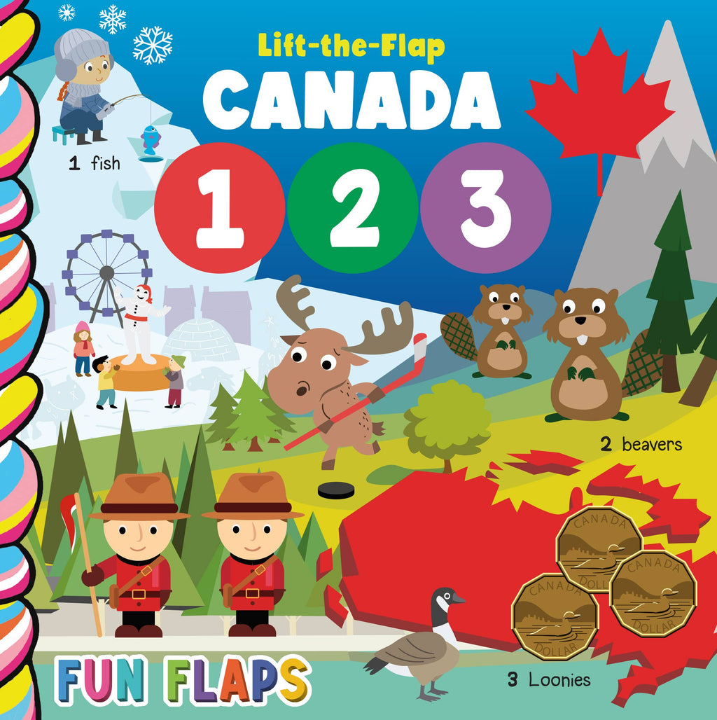 Canada 123 Fun Flaps (an interactive lift-the-flaps book)