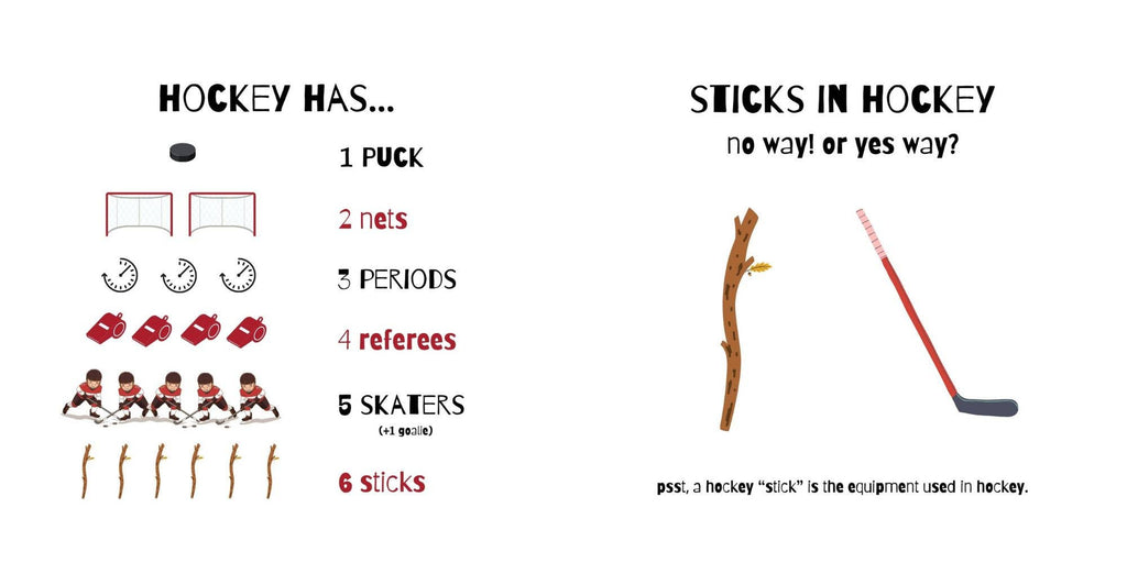 Hello Hockey | Hockey Books for Babies | Sports Baby Books